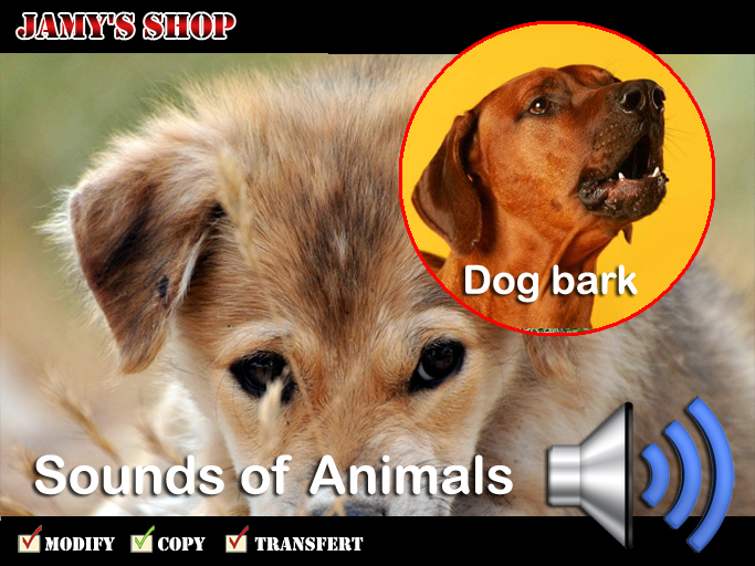 Sound - Dog bark 1 CP
