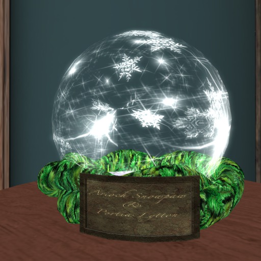 RuneStone Snow Globe