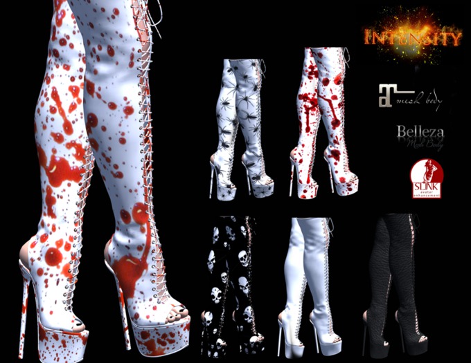 *INT* INTENSITY -Boots Halloween Mila