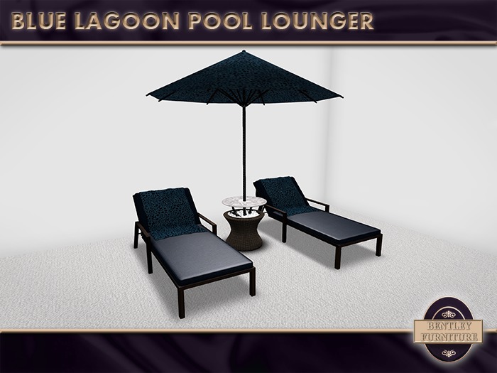 Blue Lagoon Pool Lounger - PG Version - BOXED