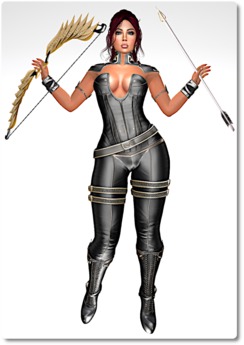 Second Life Marketplace - Sexy Amazon Suit-Outfit-Maitreya Lara-Slink