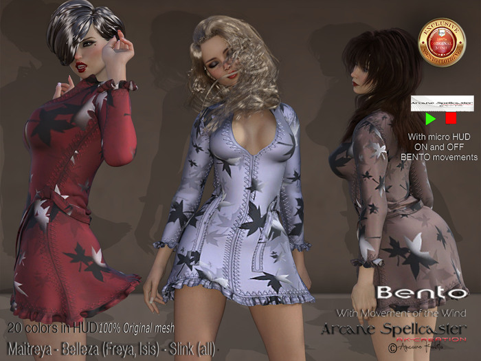 bag DEMO Dress Cotriz BENTO *Arcane Spellcaster*