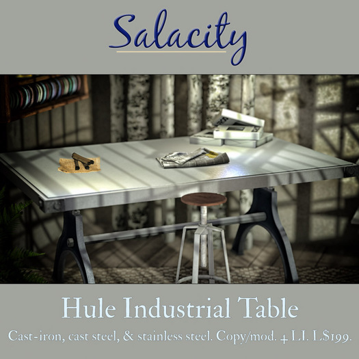 Salacity - Hule Industrial Table