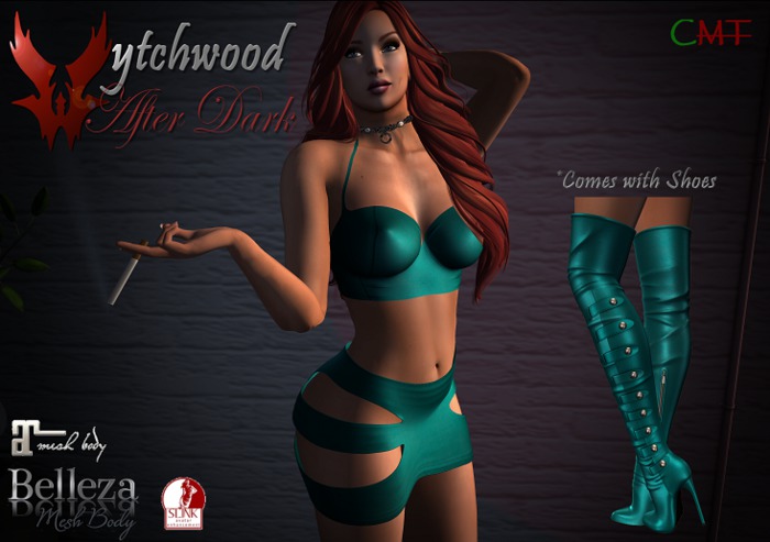 W-AD Tight Mini Teal Boxed