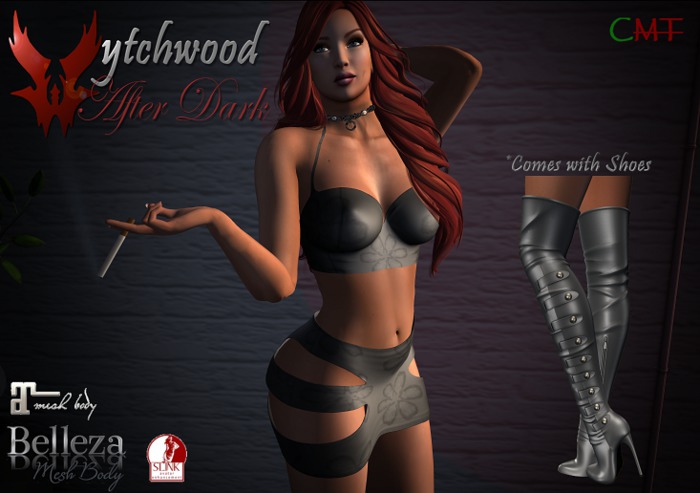 W-AD Tight Mini Silver Floral Boxed