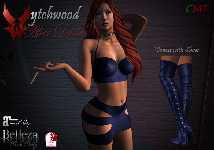 W-AD Tight Mini Blue Boxed