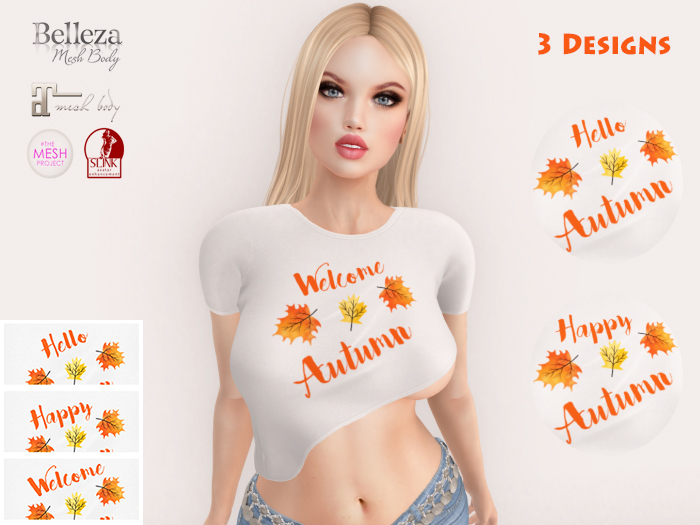 Lovers : Top : Sexy Top : Fall / Autumn : Set 1 (3 designs)