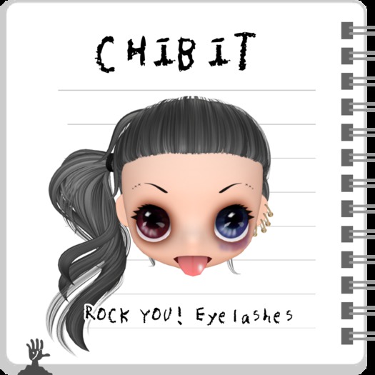 CHIBIT APPLIER ROCK YOU EYELASHES - UME  (add)
