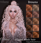 {Limerence} Villana hair-Browns