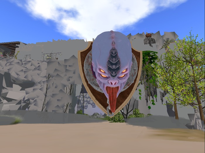 erik halloween testa trofeo aliena mappe