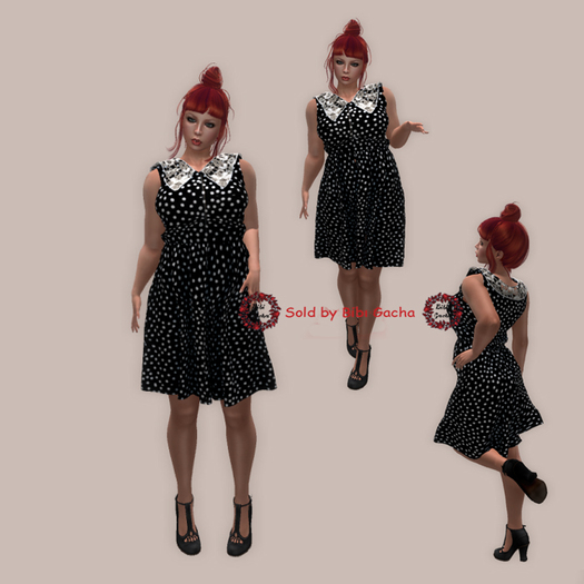 !gO! Connie dress - 2 + !gO! Connie Mary Jane - 2 - Slink