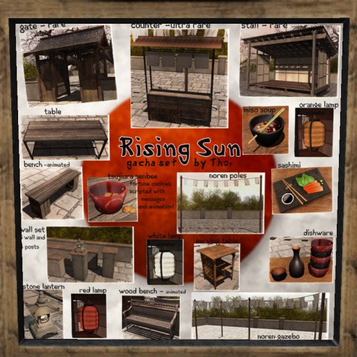 	..::THOR::.. Rising Sun Wall Set