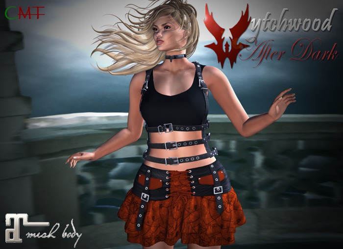 W-AD Punk Spiderweb Orange Boxed