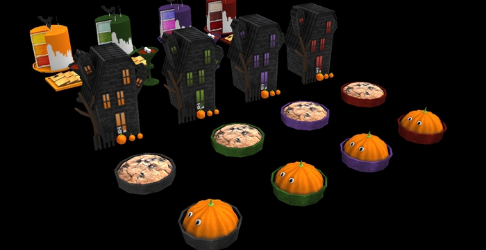 *MG* Halloween kit decor