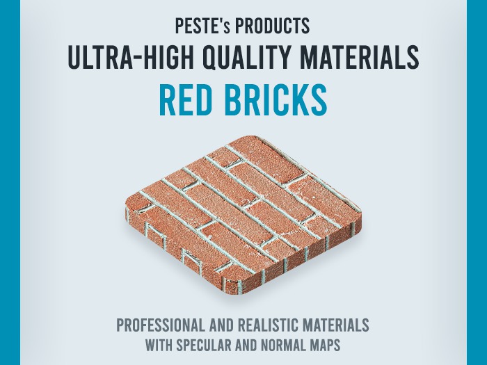 Ultra-High Quality Materials - Red Bricks