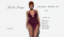 LuDa Design ~ BeachDress  Sun violet