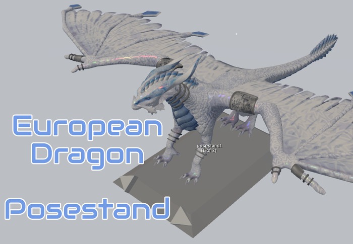 SNODE - European Dragon Pose Stand