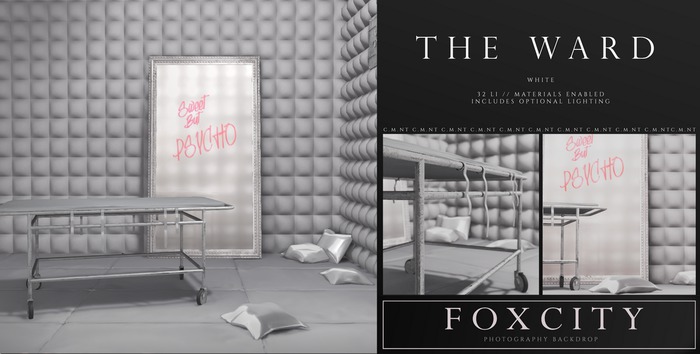FOXCITY. Photo Booth - The Ward (White) (HUD. Wear me)