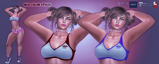 J.C Top fitnez suplex Hud Color styles