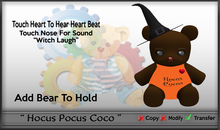 CAB Hocus Pocus Teddy Coco