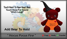 CAB Hocus Pocus Teddy Fire