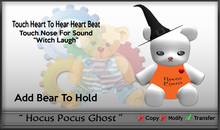 CAB Hocus Pocus Teddy Ghost