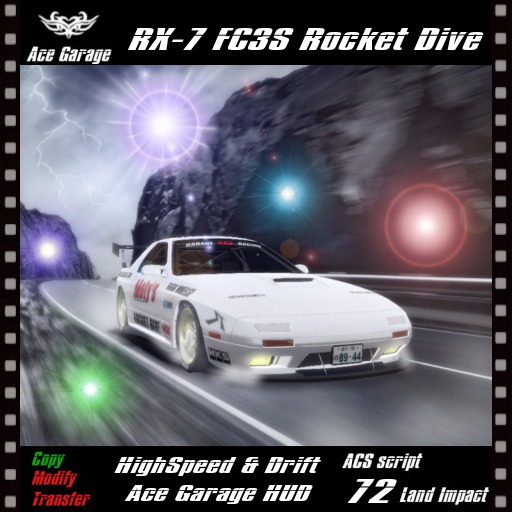 [A.G] RX-7 FC3S Rocket Dive Custom