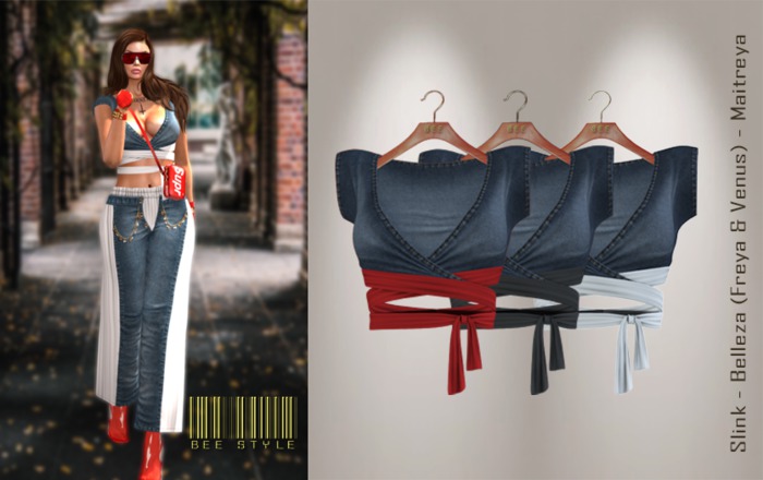 .:Bee:. Classy Vogue Top DARK