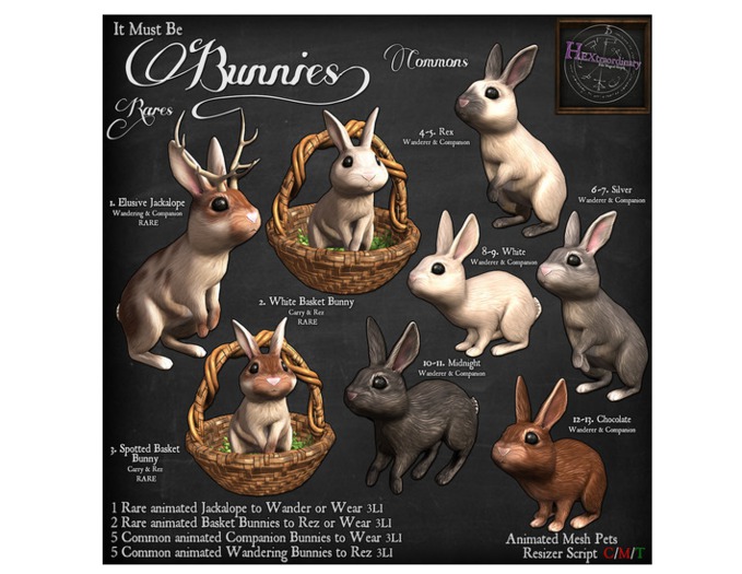 3. *HEXtraordinary* Spotted Bunny Basket - RARE