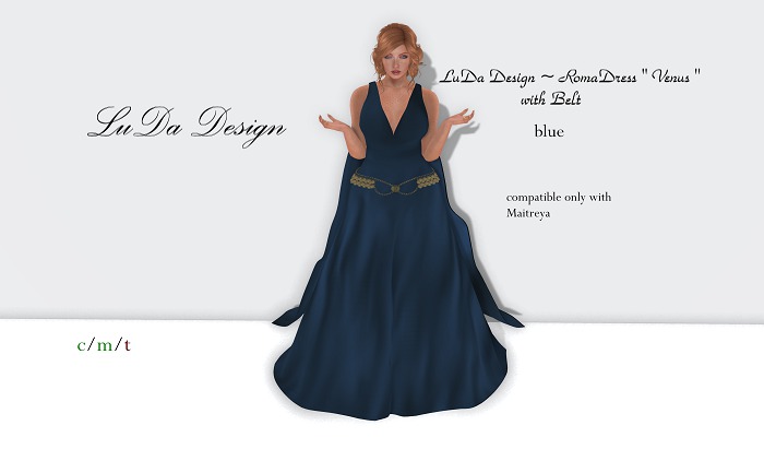 LuDa Design ~ RomaDress '' Venus '' blue(Maitreya )