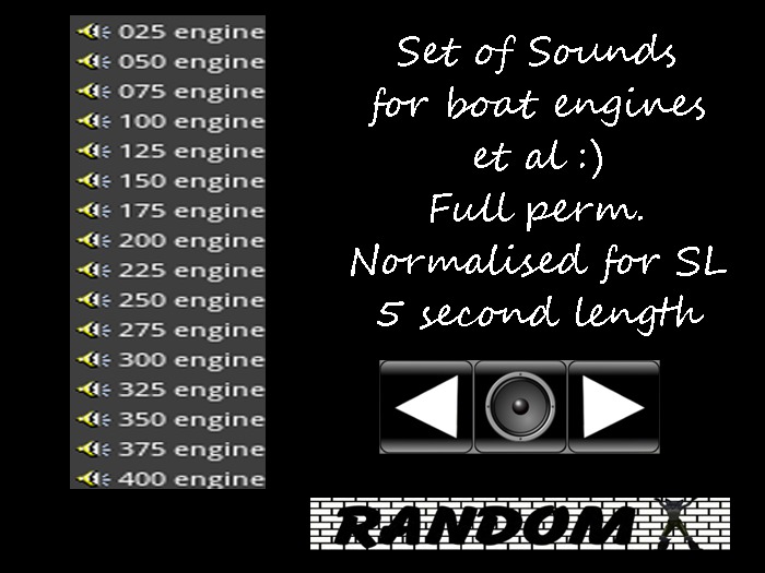 xenga for tribe engine sounds 5 second clips MP CMT