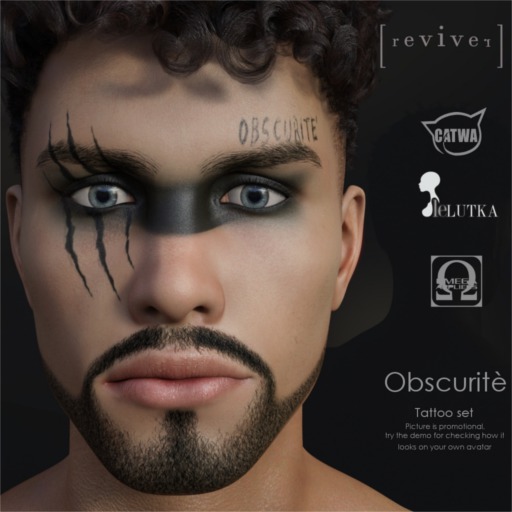 [Reviver] - Obscurite Tattoo set - Rez & Open