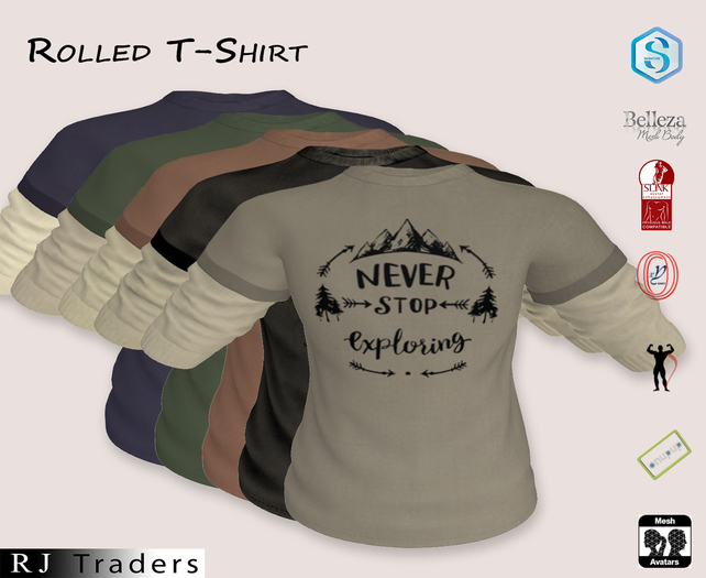 Rolled T-Shirt Fatpack