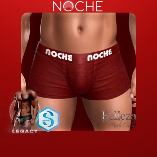 NOCHE. Andre Boxer Briefs Red
