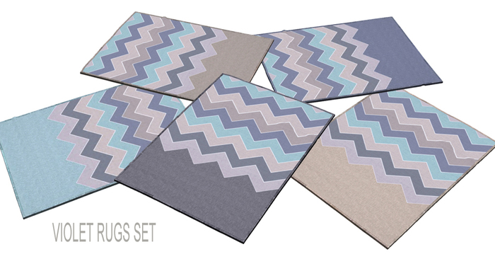 Modern Rugs - Violet