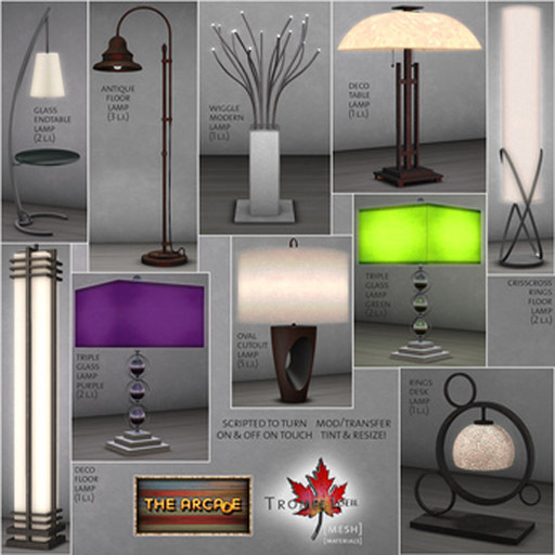 Trompe Loeil - Rings Desk Lamp