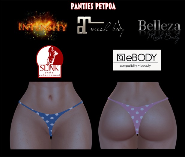 *INT* INTENSITY-PANTIES*PETPOA SEXY