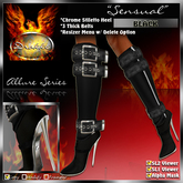 !Drakke! "Sensual" Knee High Boots(Black)