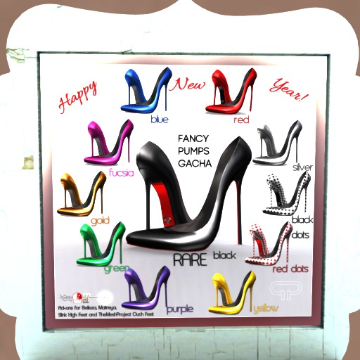 Pure Poison - Fancy Pumps Red - Slink [BOXED]