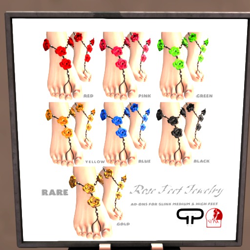 Pure Poison - Rose Feet Jewelry - Green