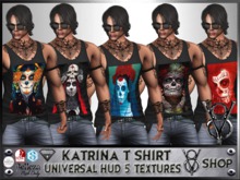 +V8 SHOP+ T-SHIRT KATRINA UNIVERSAL HUD 5 TEXTURES +