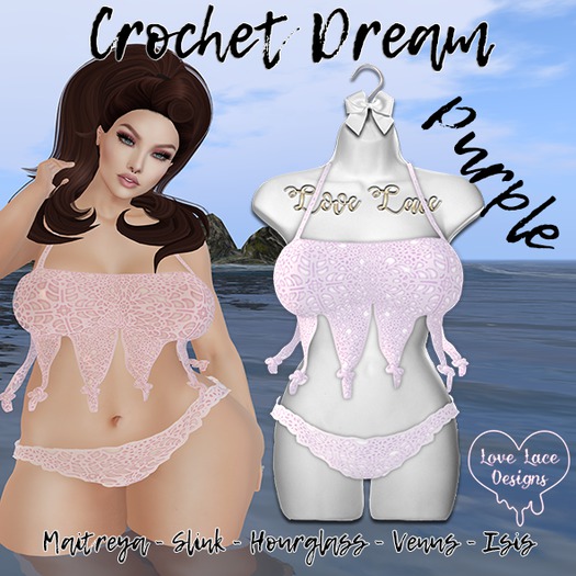 ::LL:: Crochet Dream // Purple 