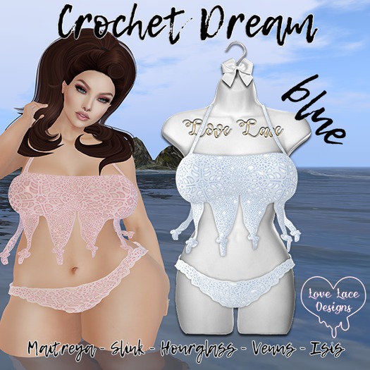 ::LL:: Crochet Dream // Blue