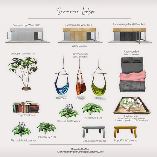 PLAAKA - SummerLodge RARE