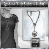 !! NE! Necklace "Little Universe-Jupiter" 