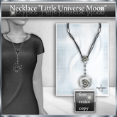 !! NE! Necklace "Little Universe-Moon" 