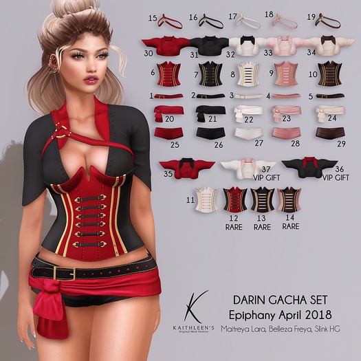 4 Kaithleen's Darin Belt Maitreya - Pink