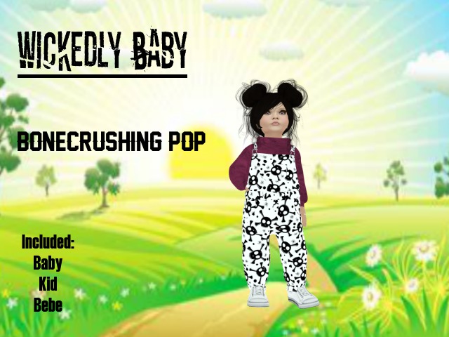 *WT*BoneCrushinPop Overalls