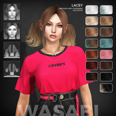 Wasabi // Lacey Mesh Hair - Basics