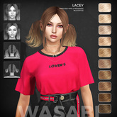 Wasabi // Lacey Mesh Hair - Blonds